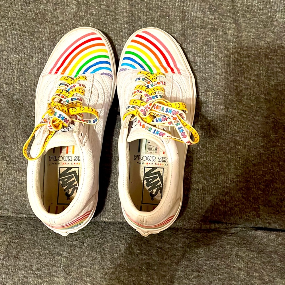 Rainbow shoes